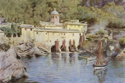 S Fruttuoso, Portofino, Italy by Walter Frederick Roofe Tyndale