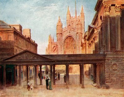 The Abbey and Pump Room, Bath by Walter Frederick Roofe Tyndale