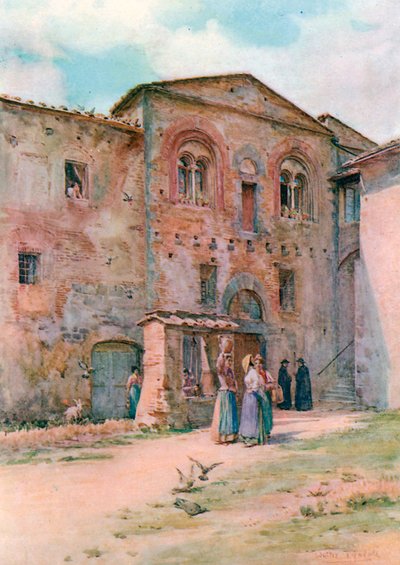 The House of the Provost, San Gimignano by Walter Frederick Roofe Tyndale