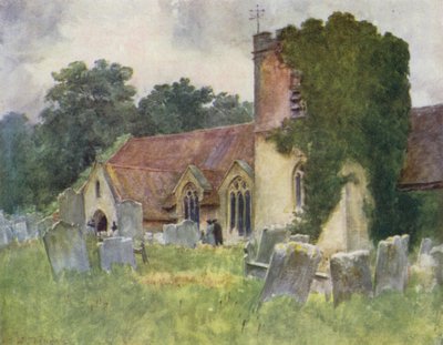 The New Forest: Boldre Church by Walter Frederick Roofe Tyndale