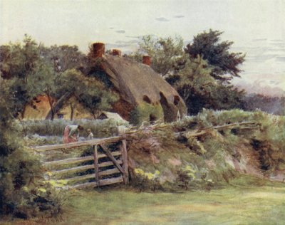 The New Forest: Cottage near Brokenhurst by Walter Frederick Roofe Tyndale
