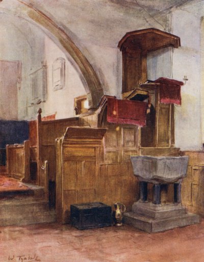 The New Forest: Minstead Church by Walter Frederick Roofe Tyndale