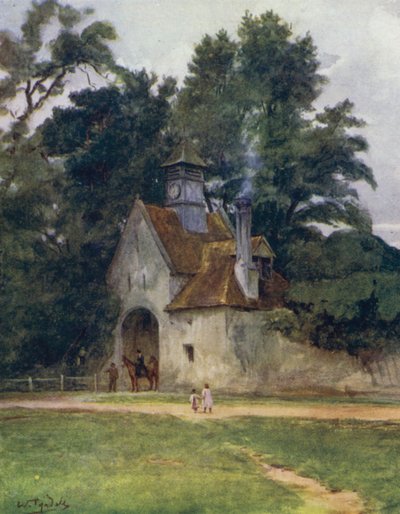 The New Forest: The Gateway, Beaulieu Palace by Walter Frederick Roofe Tyndale