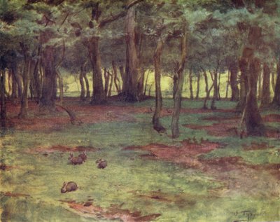 The New Forest: The Woods in Setley Plain by Walter Frederick Roofe Tyndale