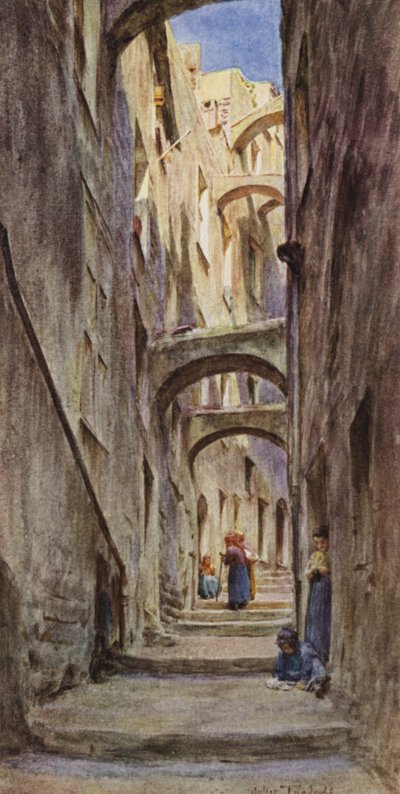 Vicolo Della Providenza, San Remo by Walter Frederick Roofe Tyndale