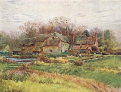 Wessex: Bindon Abbey Mill by Walter Frederick Roofe Tyndale