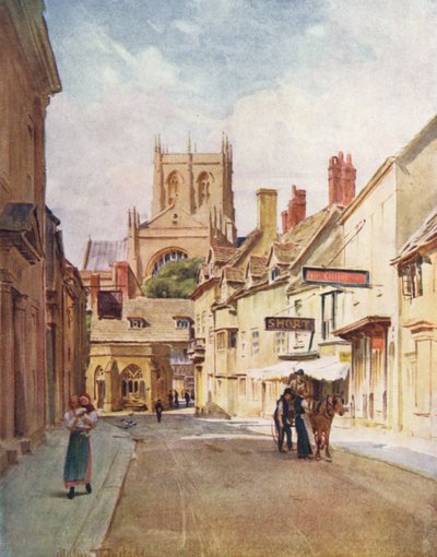 Wessex: Long Street, Sherborne by Walter Frederick Roofe Tyndale