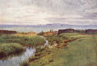 Wessex: Portland from the northern shore of Weymouth Bay by Walter Frederick Roofe Tyndale