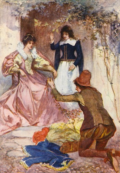 Illustration for Kenilworth by Sir Walter Scott by Walter Grieve