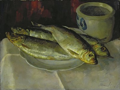 Fish Still Life by Walter Heinrich Tanck