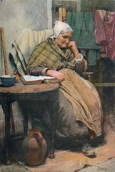 An Old Cornish Woman, c1880, 1906 by Walter Langley