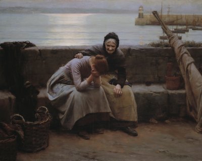 Never Morning Wore to Evening but Some Heart did Break by Walter Langley