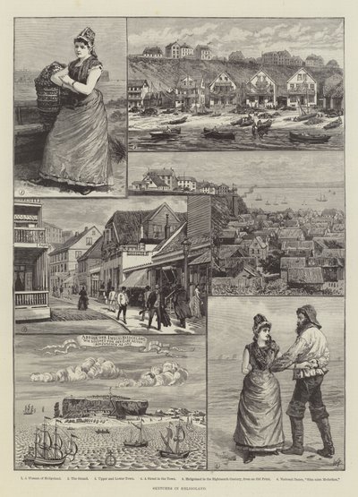 Sketches in Heligoland by Walter Paget
