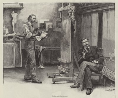 The Pursuit of the Well Beloved (by Thomas Hardy) by Walter Paget