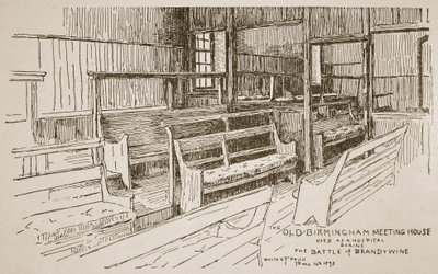 The Old Birmingham Meeting House, 1893 by Walter Price
