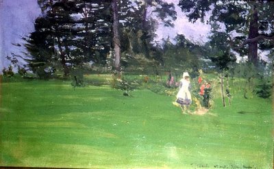 Figures on a Lawn by Walter Richard Sickert