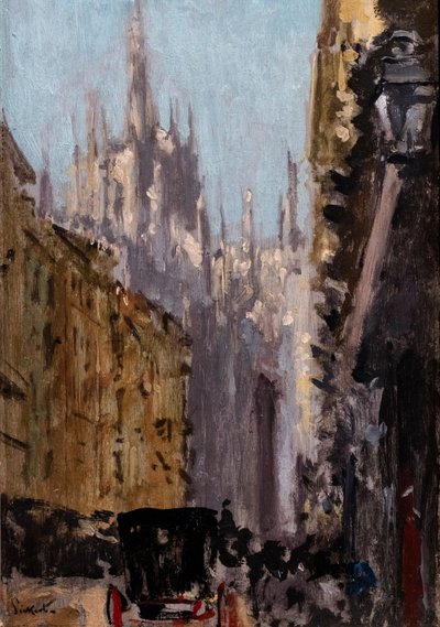 Milan Cathedral, ca. 1895 by Walter Richard Sickert