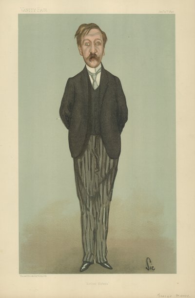 Mr George Moore by Walter Richard Sickert