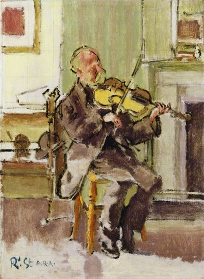 Old Heffel of Rowton House by Walter Richard Sickert