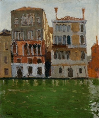 Palazzo Eleonara Duse by Walter Richard Sickert