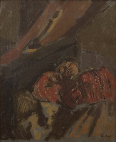 Red Patterned Blouse, c. 1907 by Walter Richard Sickert