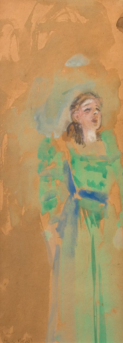 Singer at the Old Bedford by Walter Richard Sickert