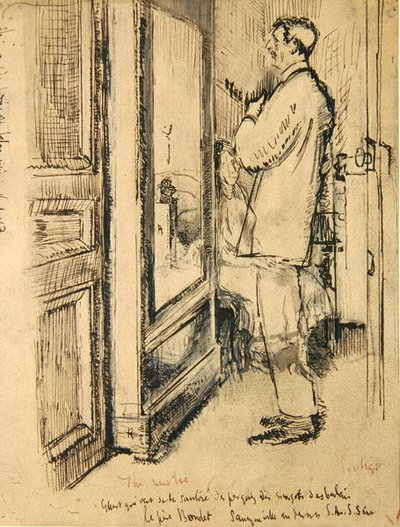 The New Tie, c.1922 by Walter Richard Sickert