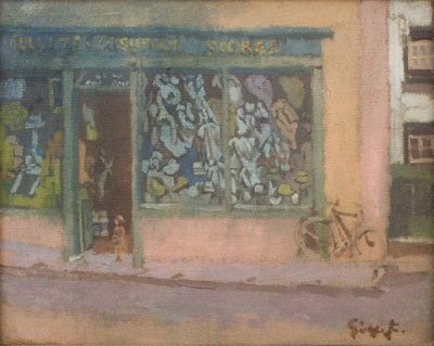 The Shop, Chagford by Walter Richard Sickert