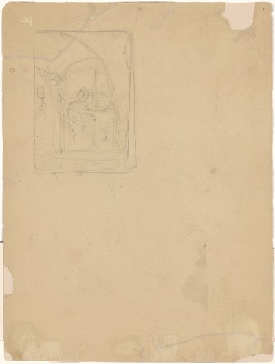 Study of an Interior by Walter Shirlaw