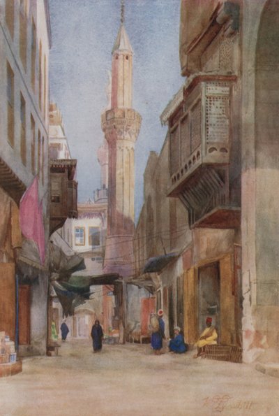 Sharia-el-Azhar, Cairo by Walter Spencer Stanhope Tyrwhitt