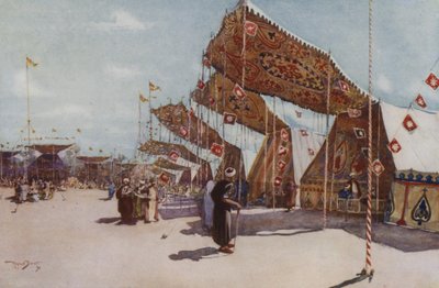 The Fair, Moolid El Ahmadee, Cairo by Walter Spencer Stanhope Tyrwhitt