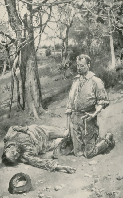 King Watching the Last Moments of Burke by Walter Stanley Paget