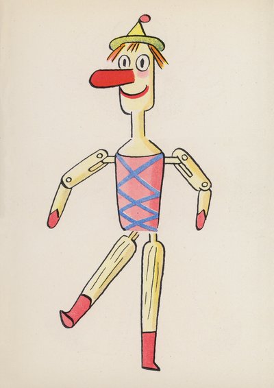 Figures from Children’s Books: Pinocchio by Walter Trier