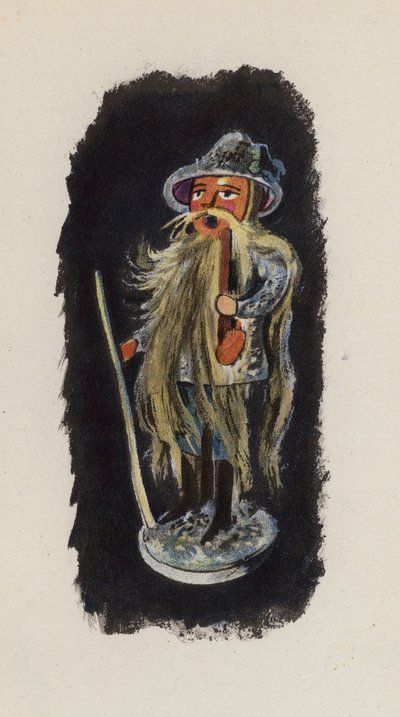 Old Toy Painted by Walter Trier by Walter Trier