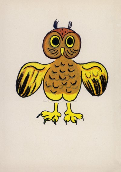 One of Walter Trier’s Crazy People by Walter Trier