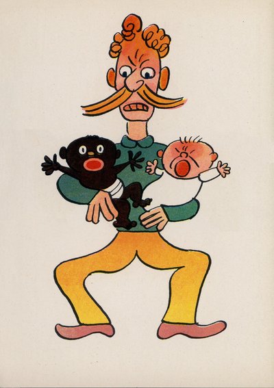One of Walter Trier’s Crazy People by Walter Trier