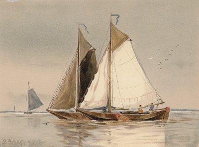Dutch Bottlers on the Scheldt by Walter William May
