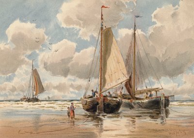 Dutch Pinks at Low Water by Walter William May
