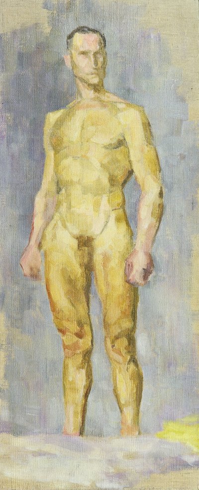 Male Nude by Walther Gamerith