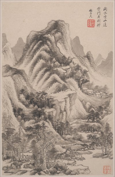 Landscapes in the Styles of Old Masters by Wang Jian
