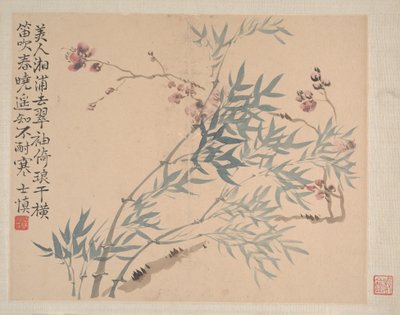 Landscapes and Flowers by Wang Shishen