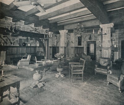 The Buccaneer Room, Carlyle Club, Piccadilly, 1915 by Waring and Gillow