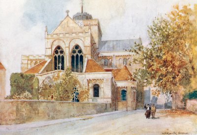 Romsey Abbey by Warwick (after) Goble