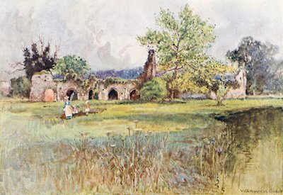 Waverley Abbey by Warwick (after) Goble