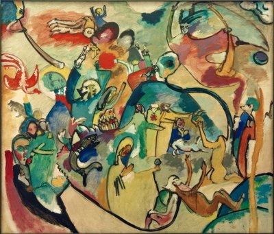 All Saints II by Wassily Kandinsky