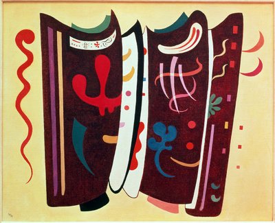Brown with supplement by Wassily Kandinsky