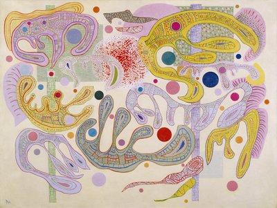 Capricious Forms by Vassily Kandinsky by Wassily Kandinsky