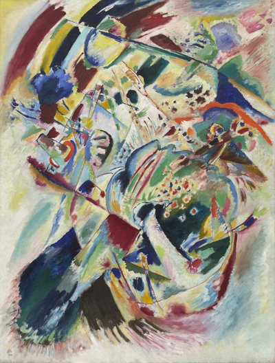 Panel for Edwin R. Campbell No. 4, 1914 by Wassily Kandinsky