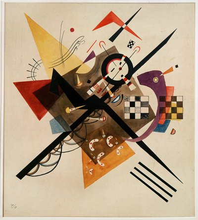 On White II, Spring by Wassily Kandinsky