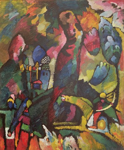 Picture with an Archer, 1909 by Wassily Kandinsky